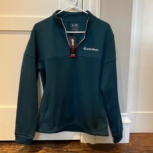 Men’s Adidas TaylorMade Climawarm quarter zip size small